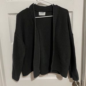 Old navy gray cardigan size L